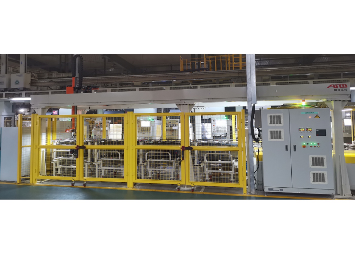 自主生产行架4轴 机器人